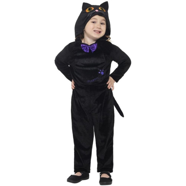 Disfraz de Gato de color Negro Infantil