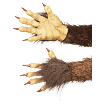 Manos de Demonio  Krampus o Bestia de color Marrón para Adulto