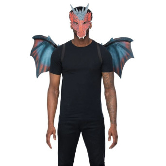 Set de Dragón Rojo para Adulto