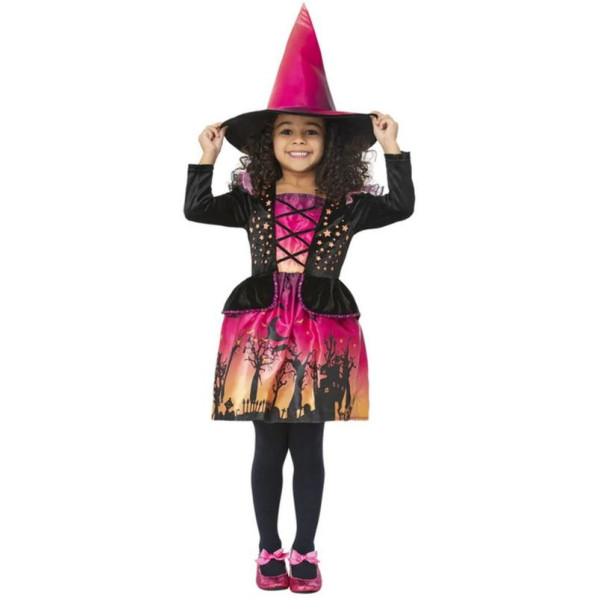 Disfraz de Bruja del Atardecer Infantil