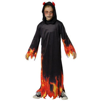 Disfraz de Diablo Encapuchado Infantil