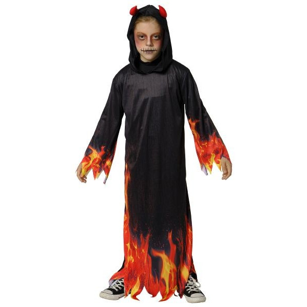 Disfraz de Diablo Encapuchado Infantil