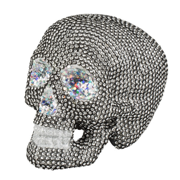 Calavera Brillo de 19 x 15 Centímetros