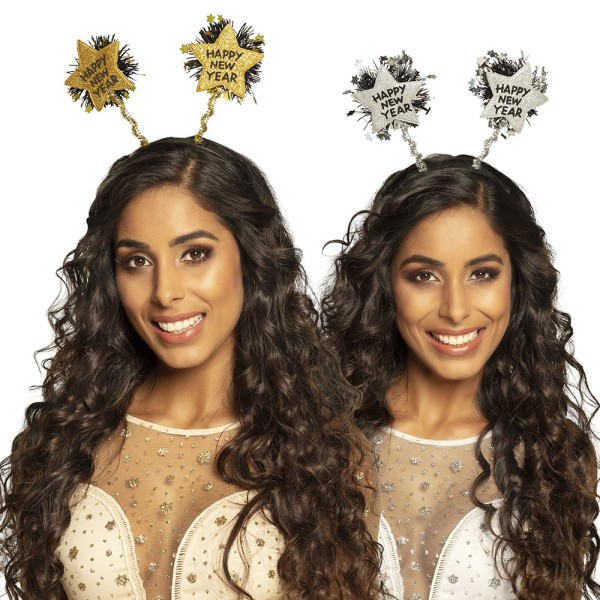 Diadema de Happy New Year Varios Colores