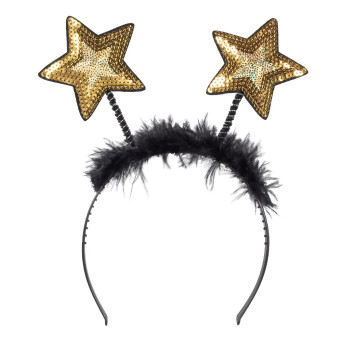 Diadema de Estrella de color Oro