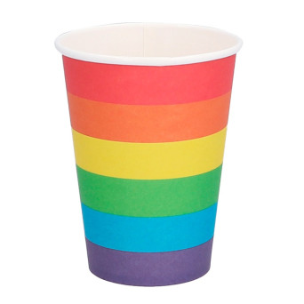 Vaso de Rainbow 8 Unidades de 21 Centilitros