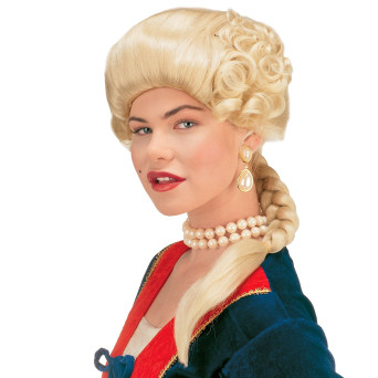 Peluca Rubia de Duquesa Josefina para Adulto