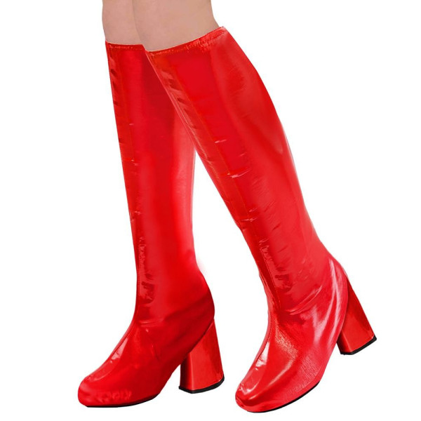 Cubrebotas de color Rojo para Adulto