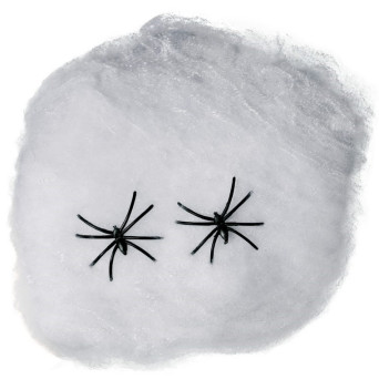 Telaraña de color Blanco de 40 Gramos
