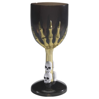 Copa de Vino Gótica de color Negro