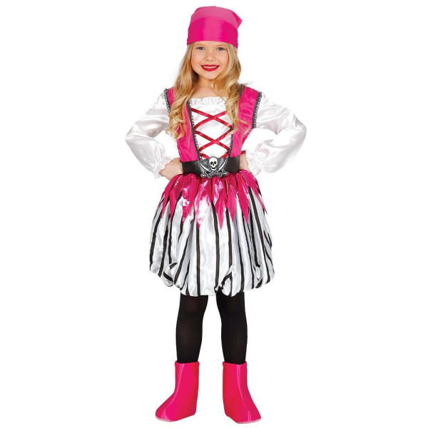 Disfraz de Pirata de color Rosa Infantil