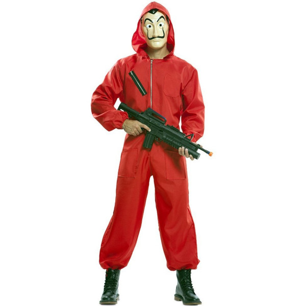 Disfraz de La Casa de Papel Deluxe para Adulto