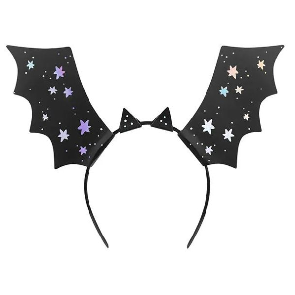 Diadema de Murciélago 4 Unidades Infantil