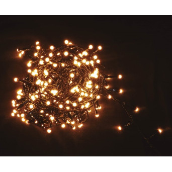 Guirnalda Bolitas de 560 LED´s Blanco Cálido Multifunción para Exterior
