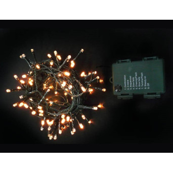 Guirnalda de 48 LED´s Blanco Cálido Exterior Multifunción para Exterior