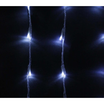 Cortina Cascada de 400 LED´s Blanco de 3 x 2,20 Metros