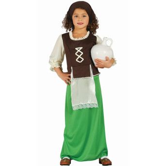 Disfraz de Posadera de color Verde Infantil