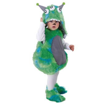 Disfraz de Alien de color Verde para Bebé