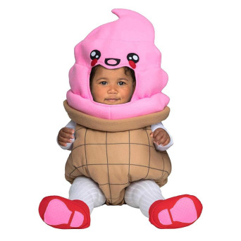 Disfraz de Bola de Helado para Bebé