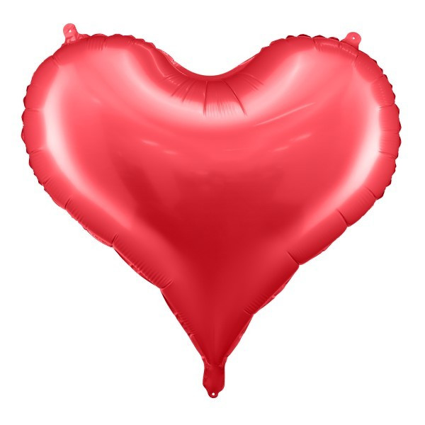 Globo Foil de Corazón de 61 Centímetros de color Rojo