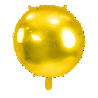 Globo Foil de 59 Centímetros de color Oro