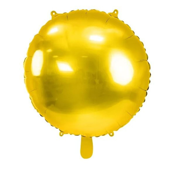 Globo Foil de 59 Centímetros de color Oro