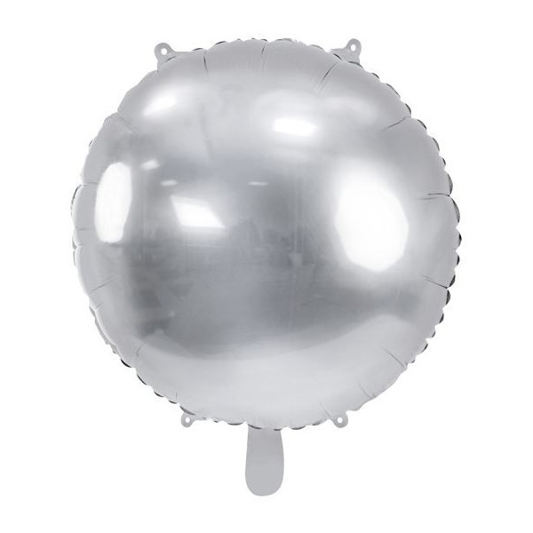 Globo Foil de 59 Centímetros de color Plata