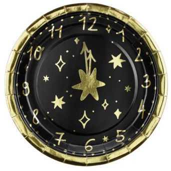 Plato de Reloj 6 Unidades de 18 Centímetros
