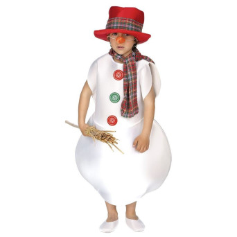 Disfraz de Muñeco de Nieve Infantil