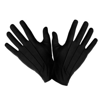 Guantes de color Negro para Adulto