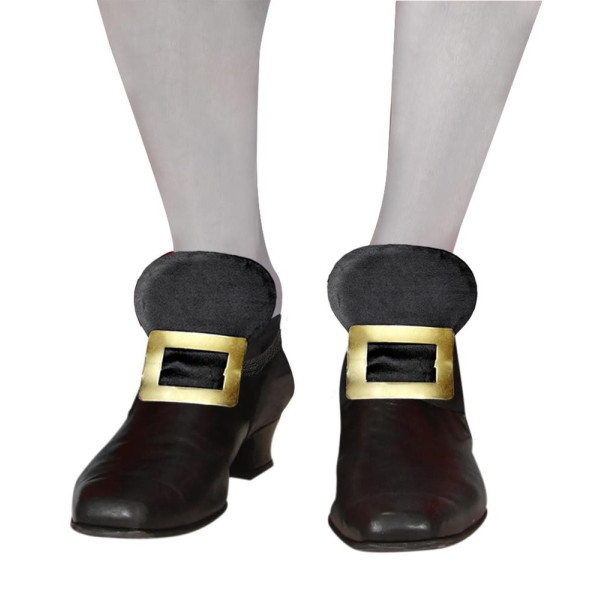 Hebilla de Zapato 2 Unidades de color Oro para Adulto