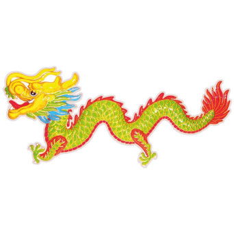 Dragón en 3D de 100 Centímetros
