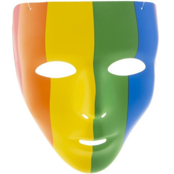 Máscara de Rainbow para Adulto