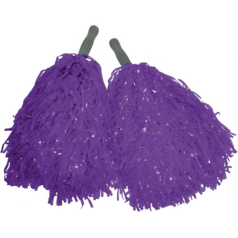 Pom Pom 2 Unidades de color Púrpura