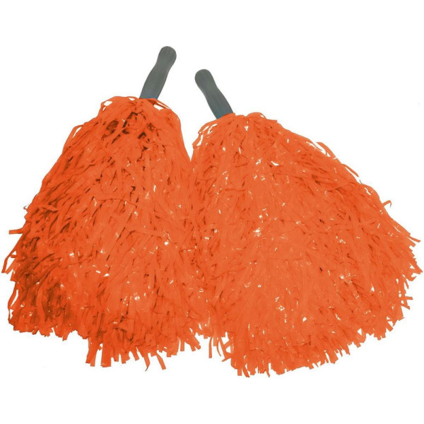 Pom Pom 2 Unidades de color Naranja
