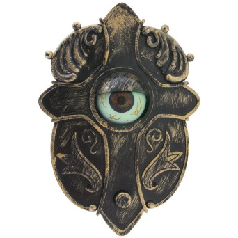Timbre de Ojo Embrujado con Sonido, Luz y Movimiento