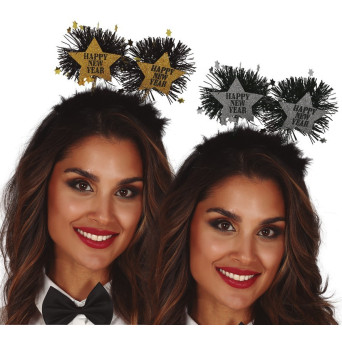 Diadema de Estrella Happy New Year Varios Colores