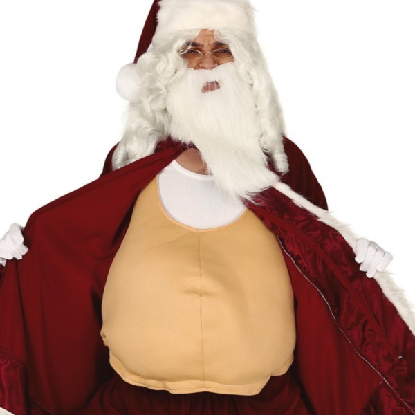 Barriga Postiza de Papá Noel para Adulto