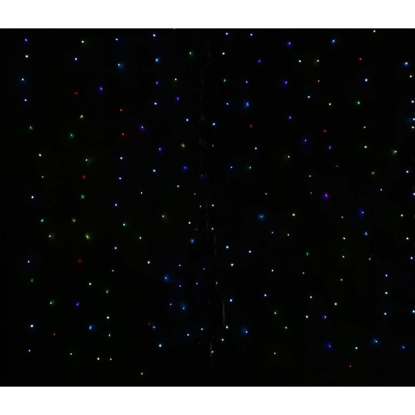 Cortina Cascada de 600 LED´s Multicolor