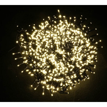 Guirnalda de 1000 LED´s Champagne Multifunción de 20 Metros para Exterior