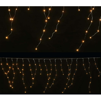 Cortina de Hilo con 300 LED´s Blanco Cálido