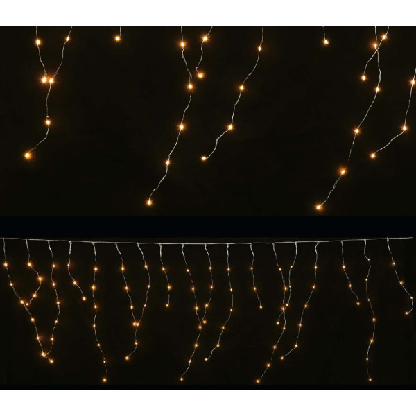Cortina de Hilo con 300 LED´s Blanco Cálido