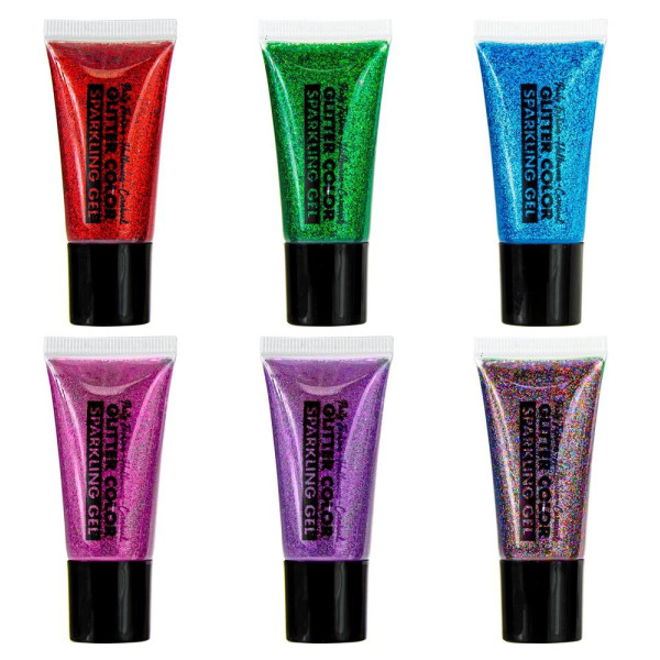 Purpurina Brillante en Gel de 25 Mililitros Varios Colores
