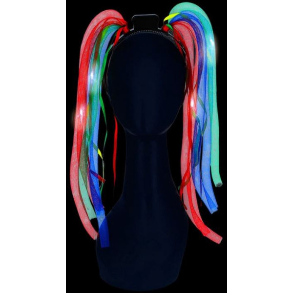 Diadema de Espagueti Rainbow con LED´s
