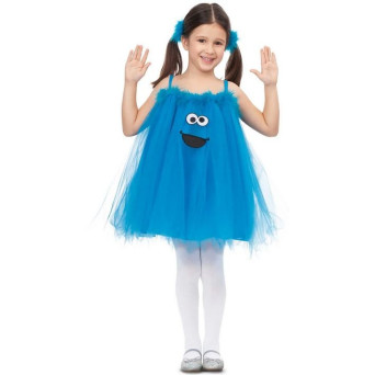 Disfraz de Monstruo de las Galletas de Barrio Sésamo para Bebé