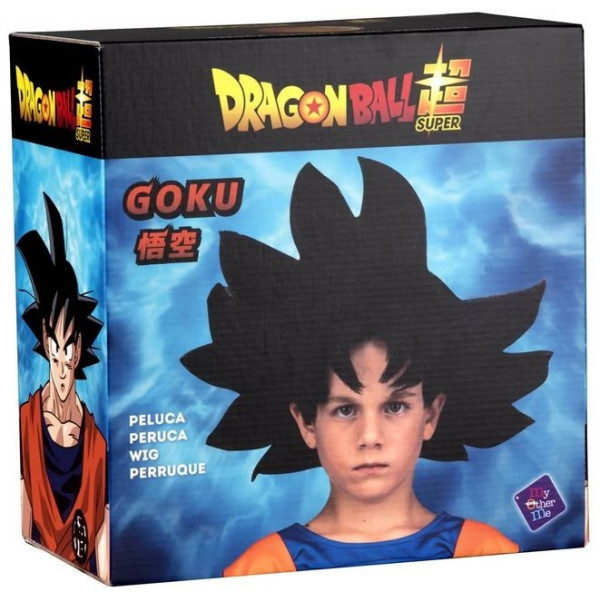 Peluca de Goku de Dragon Ball Infantil