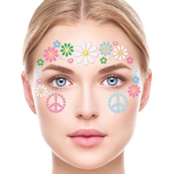 Gema Facial Adhesiva de Hippie