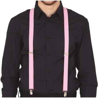 Tirantes de color Rosa para Adulto