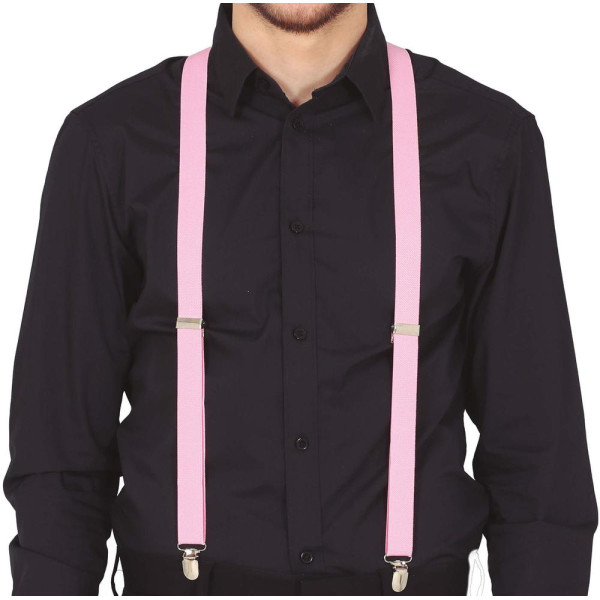 Tirantes de color Rosa para Adulto