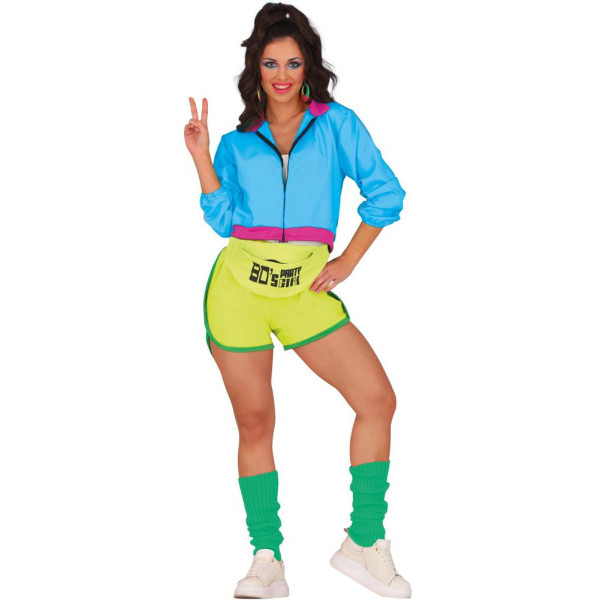 Disfraz de Patinadora Neón para Adulto